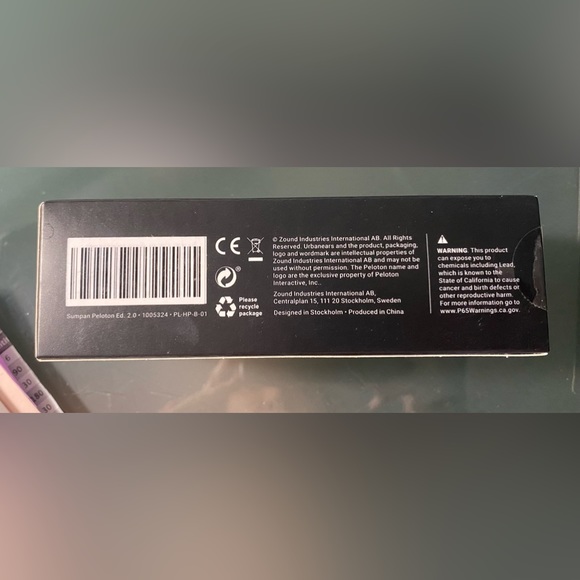 Peloton Urbanears Sumpan Earbuds New unopened box - Picture 7 of 7